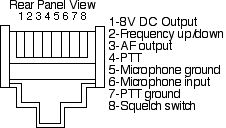 icom mic wiring